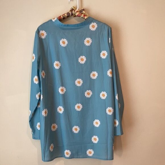 Misslook Shirt Mini DressFlowers BOHO - Picture 4 of 4